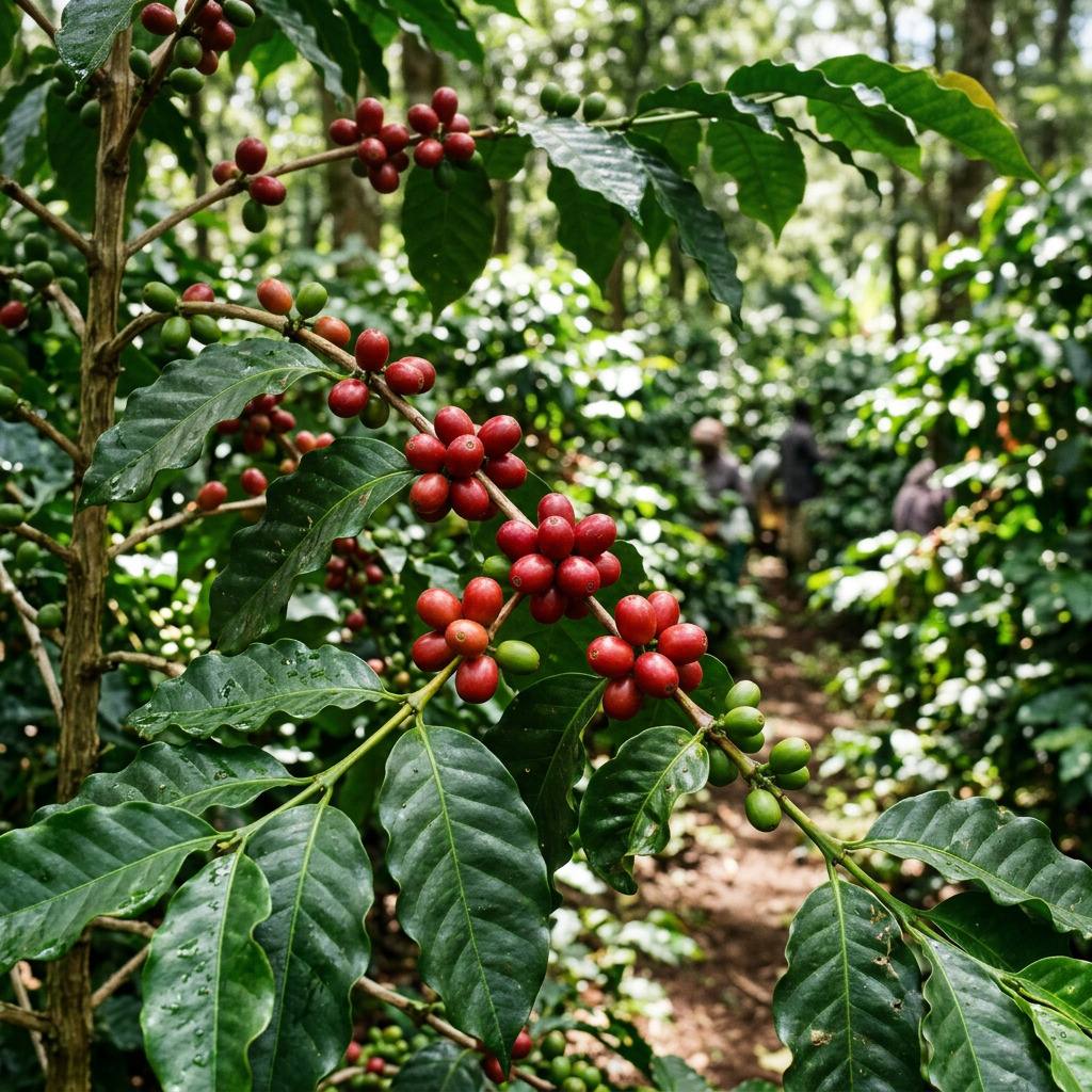 קפה ערביקה (Coffea arabica) — לגדל את שיח הקפה שלך בישראל