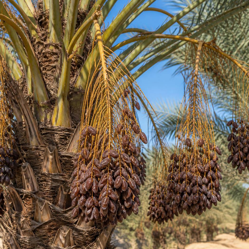 תמר — גידול דקל תמר בישראל: זנים, מג'הול והאבקה