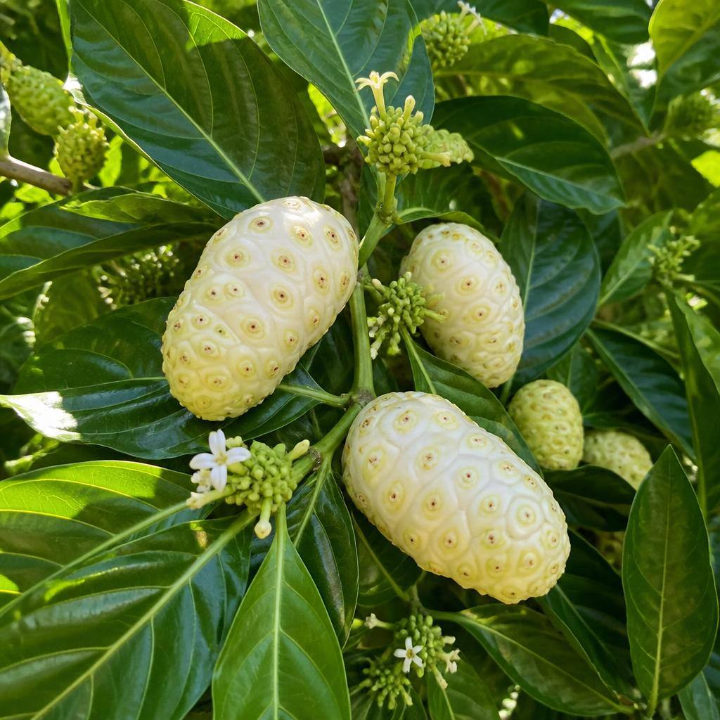 נוני (Morinda citrifolia) — מדריך גידול, יתרונות בריאות ומחקרים מדעיים