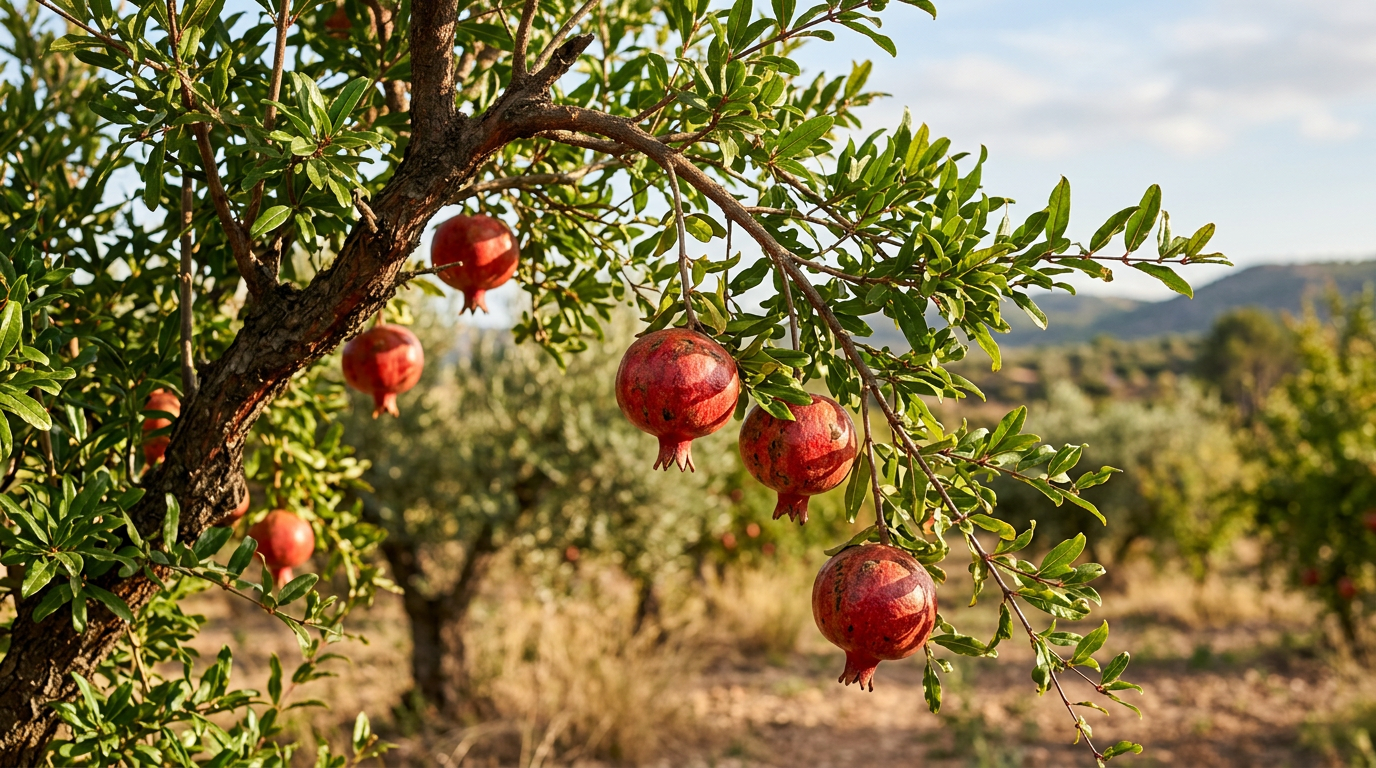 רימון (Punica granatum) – מדריך גידול, זנים ותכונות בריאות