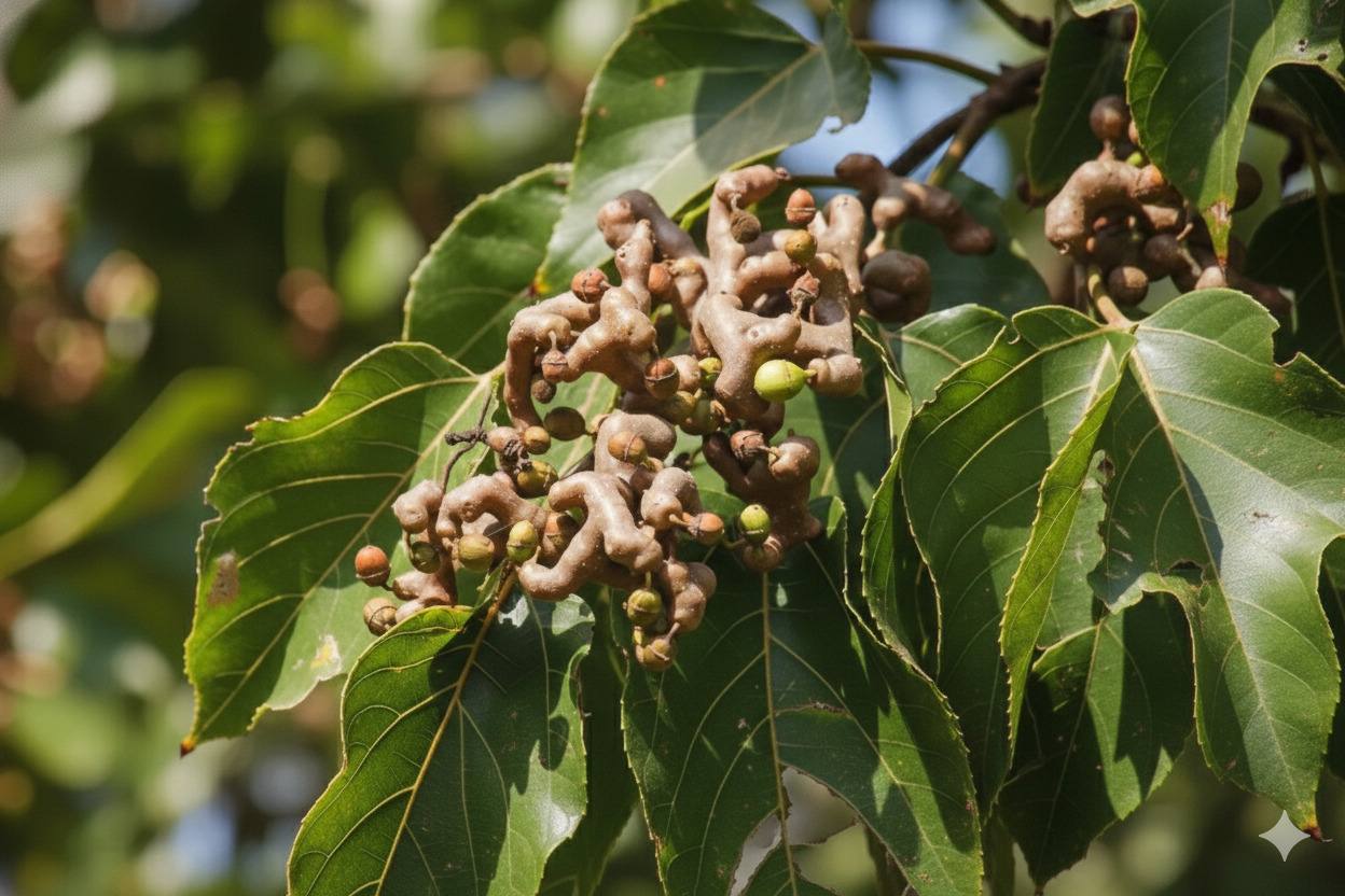 עץ הצימוקים היפני (Hovenia dulcis): הפרי שהוא בעצם עוקץ